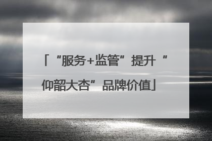 “服务+监管”提升“仰韶大杏”品牌价值