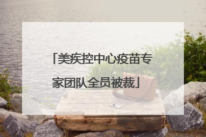 美疾控中心疫苗专家团队全员被裁