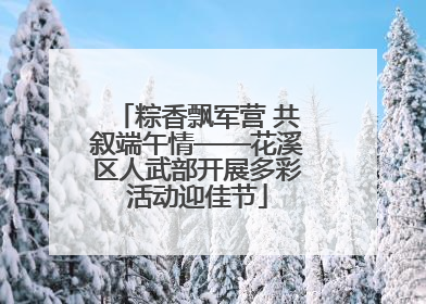 粽香飘军营 共叙端午情——花溪区人武部开展多彩活动迎佳节