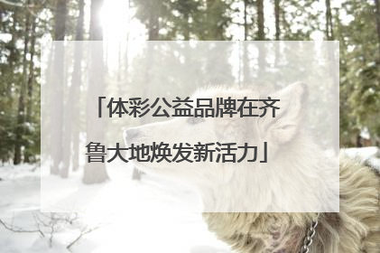 体彩公益品牌在齐鲁大地焕发新活力
