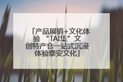产品展销+文化体验 “TAI集”文创特产仓一站式沉浸体验泰安文化