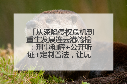从深陷侵权危机到重生发展连云港赣榆：刑事和解+公开听证+定制普法，让玩具公司回到正轨