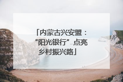 内蒙古兴安盟：“阳光银行”点亮乡村振兴路