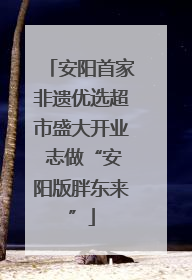 安阳首家非遗优选超市盛大开业 志做“安阳版胖东来”