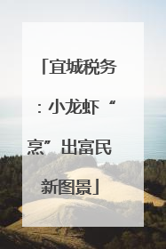 宜城税务：小龙虾“烹”出富民新图景