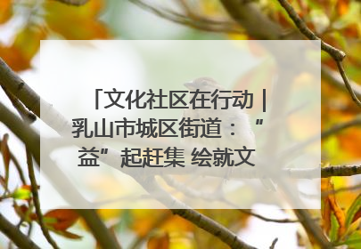 文化社区在行动｜乳山市城区街道：“益”起赶集 绘就文化社区新图景