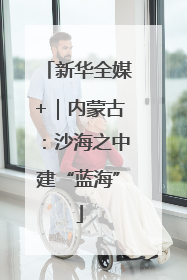 新华全媒+｜内蒙古：沙海之中建“蓝海”