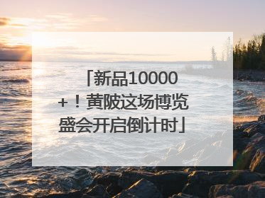 新品10000+！黄陂这场博览盛会开启倒计时