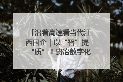 沿着高速看当代江西国企｜以“智”提“质”！贵冶数字化转型迈出新步伐