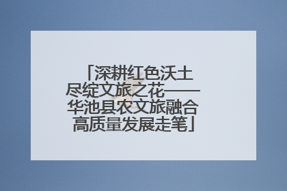 深耕红色沃土 尽绽文旅之花——华池县农文旅融合高质量发展走笔