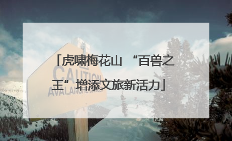 虎啸梅花山 “百兽之王”增添文旅新活力