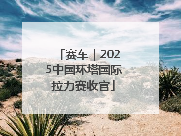 赛车｜2025中国环塔国际拉力赛收官