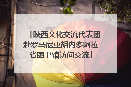 陕西文化交流代表团赴罗马尼亚胡内多阿拉省图书馆访问交流