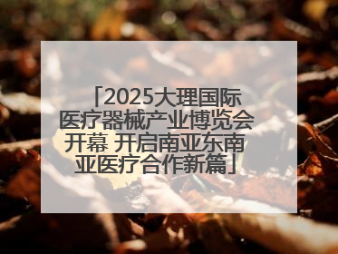 2025大理国际医疗器械产业博览会开幕 开启南亚东南亚医疗合作新篇